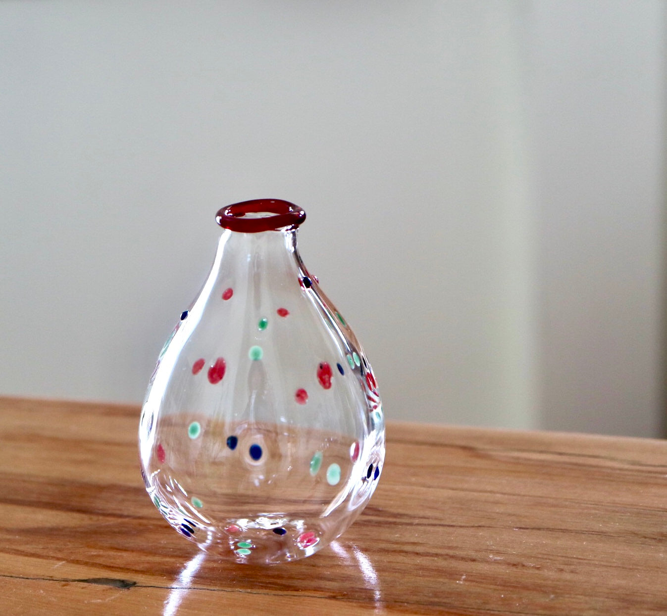 Colourful Polka Dot Vase